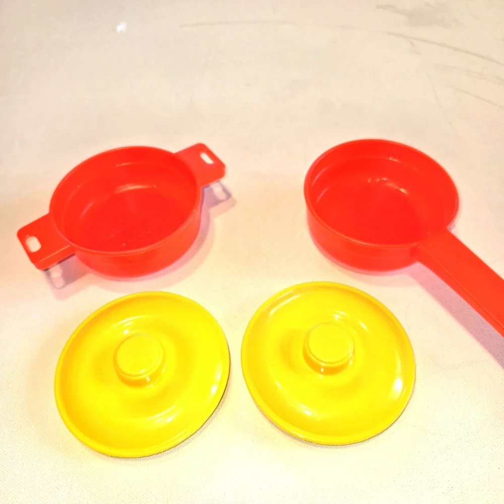 Play Plastic Mini‎ Kitchen Pots and Pans Utencils 10 Pieces
